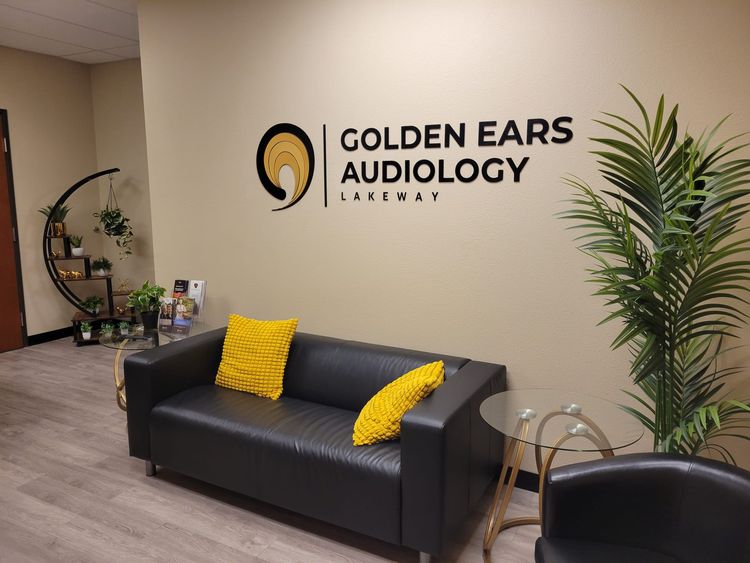Lobby of Golden Ears Audiology Lakeway clinic